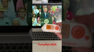 Ultimate Trump Roll Prank 😂  Trump Sings in Epic Rick Roll Twist  MustWatch Short [upl. by Xam]