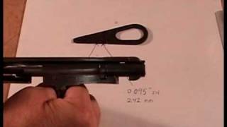 Firing pin adjustment Mosin Nagantmp4 [upl. by Lemrahc]