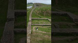 Hadrians Wall Roman mile fort [upl. by Ytsihc922]