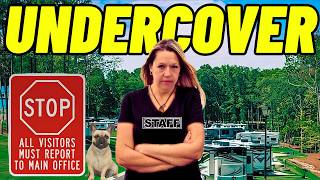 I Went UNDERCOVER In An RV Park  Lessons Learned [upl. by Otrebogir]