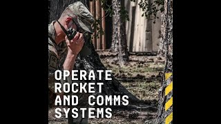 Operate Rocket Systems in the National Guard [upl. by Oyam]