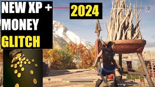 Assassins Creed Odyssey  NEW Best XP  MONEY GLITCH in 2024  Unlimited [upl. by Thaxter]