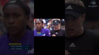 Hsieh Mertens  Gauff McNally Super Point Us Open [upl. by Papotto]