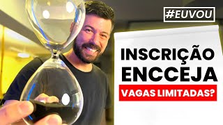 INSCRIÇÃO ENCCEJA  VAGAS LIMITADAS [upl. by Vassili722]