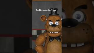 Freddy versus toy Freddy youtubeshorts fnaf [upl. by Odlanir]