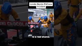 Lando Norris Pit Crew Incident f1 pitstop formula1 [upl. by Cates]