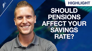 How Should Your Pension Affect Your Savings Rate [upl. by Bibah]