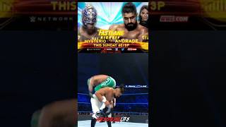 Rey Mysterio vs Andrade smackdown Live video wwe shorts [upl. by Anaigroeg183]