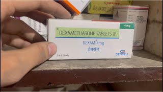 Dexam 4mg TABLET uses  price  composition  dose  side effects  review  in hindi [upl. by Hyrup184]