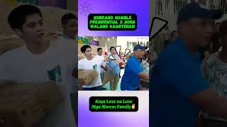 Presidential 3 Sons sobrang Humble marcos sandromarcos pbbm funny shortvideo shorts [upl. by Sharl554]