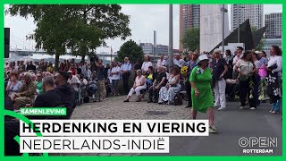 Rotterdam herdenkt en viert einde Tweede Wereldoorlog in NederlandsIndië  SAMENLEVING [upl. by Assirehc]