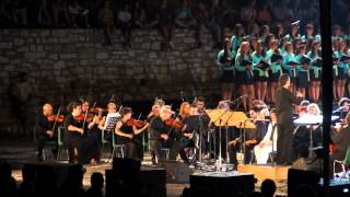 Carl Orff  Carmina Burana  O Fortuna  Corfu Old Fortress HD [upl. by Moina]