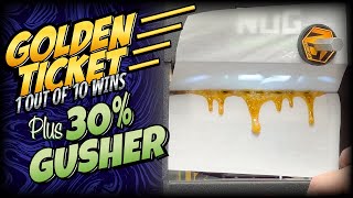 NUGSMASHER XP GUSHER GOLDEN TICKET  14G Rosin Press Extraction 30 Yield Using NugSmasher APP [upl. by Toblat]