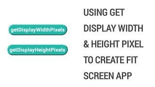 How to create fit screen layout in every device in Sketchware [upl. by Tamarra]