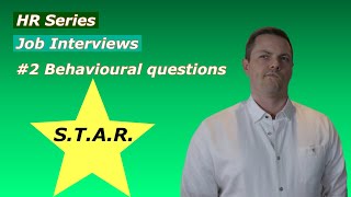 HR Job Interviews  Behavioural questions [upl. by Hanfurd]