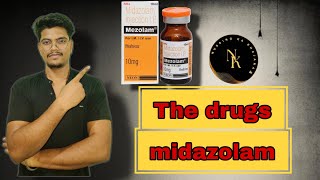 the drugs midazolam l pharmacology aiimsnorcetbatch aiimsnorcet aiimsnursingofficer [upl. by Monson]