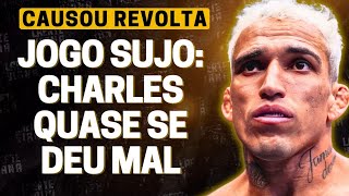 ESCAPOU DE UMA POR MUITO POUCO NÃO FERRARAM COM CHARLES DO BRONXS NO UFC 309 [upl. by Aynotan]