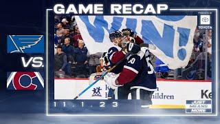 Beat The Blues  Toyota Game Recap 1112023 [upl. by Carlick]