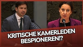 Gideon van Meijeren CONFRONTEERT NSCminister met kwalijke praktijken AIVD [upl. by Ener]