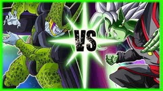 Perfect Cell Vs Merged Zamasu [upl. by Eberto]