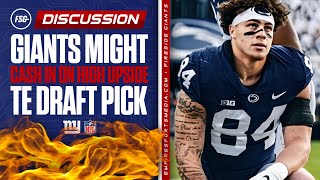 Giants Might Cash in on High Upside Tight End Draft Pick [upl. by Giustina]