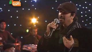 Ustad Sharif Ghazal quotSaba Ba Zolfe Yaare Manquot in Afghan Star Final Kabul 2011 [upl. by Crocker]