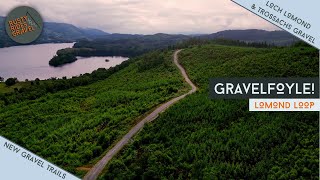 New Gravelfoyle Trails  Gravel Cycling The Lomond Loop [upl. by Yelsa13]