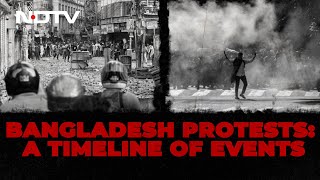 Bangladesh News  Bangladesh AntiQuota Protests A Timeline [upl. by Eerhs]