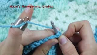 Easy Tutorial How to use the LoRan Norwegian Knitting Thimble for crochet or knitting [upl. by Aivatnohs]