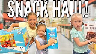 Going Overboard on Snacks at Sams Club  Sams Club Snack Haul [upl. by Smaoht]