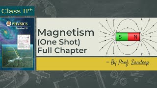 Magnetism  One Shot Revision  Physics Class 11  Maha board  PhysicsHQ  ProfSandeep [upl. by Erie774]