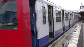 London Underground D Stock 7021 and 7504 departing Wimbledon [upl. by Rehttam668]