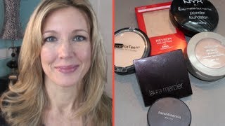 Best amp Worst  Testing Powder Foundations for Mature Aging Skin [upl. by Christoforo]