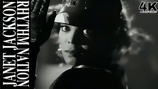 4K Janet Jackson  Rhythm Nation Music Video [upl. by Safier]