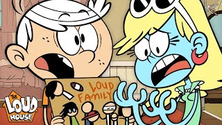 Lincolns Family Project Turns Leni Blue  quotProject Loud Housequot Full Scene  The Loud House [upl. by Daenis]