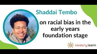 Shaddai Tembo on racial bias in early years [upl. by Ardnazil359]