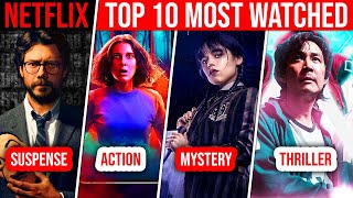 Top 10 Most Watched NETFLIX Web SeriesShows IMDb  You shouldnt Miss [upl. by Utas]