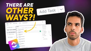 10 Ways to create Tasks in ClickUp You Need to Try [upl. by Akimyt]