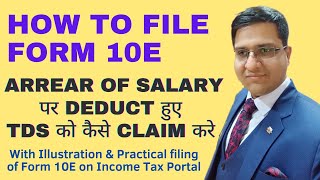 Form 10E Filing For AY 202425 Relief us 89 Arrears of Salary [upl. by Harwin236]