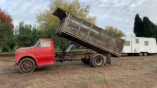 1969 CHEVROLET C60 16 GRAIN  DUMP BOX [upl. by Eelnayr]