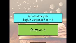 GCSE English Language Paper 1 Q4 With Marked Example Answers [upl. by Ruder]