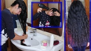 Lavare e asciugare i capelli senza rovinarli 🙆 Rito dello shampoo e asciugatura aggiornati 2018 [upl. by Eldreeda759]