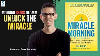 Transform Your Life in 6 Minutes The Miracle Morning Book Summary  Animated Book Summary [upl. by Netniuq]