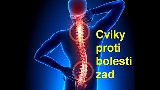 10 protahovacích cviků proti bolesti zad bederní páteře Bolest chrbta na chrbticu  joga [upl. by Bria]