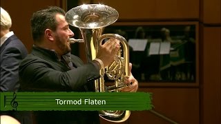 Tormod Flaten  Brillante  Euphonium with Bjørsvik Brass [upl. by Anovad481]