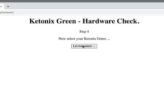 Ketonix Green Hardware Check [upl. by Nylatsyrc]