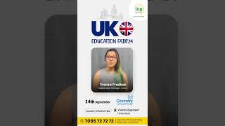 Meet Coventry University UK Delegate at the Education Fair 24 [upl. by Herv]