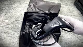 2024 Christmas Gift Real VS Fake Saint Laurent YSL Kitty Leather Sandals unboxing checking [upl. by Myna]