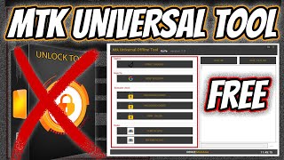 Mtk Universal Tool  Mtk new unlock tool free  Media Tek Tool  mtk free tool 2024  unlock tool [upl. by Corbett]