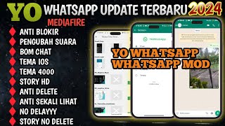 YOWhatsapp Versi Terbaru 998  Whatsapp Mod Anti Banned  YoWhatsapp New Update 2023 •Wa Mod 2024 [upl. by Alexio]